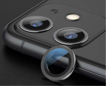Apple iPhone 11 Kamera Lens Koruyucu CL-02 - Siyah
