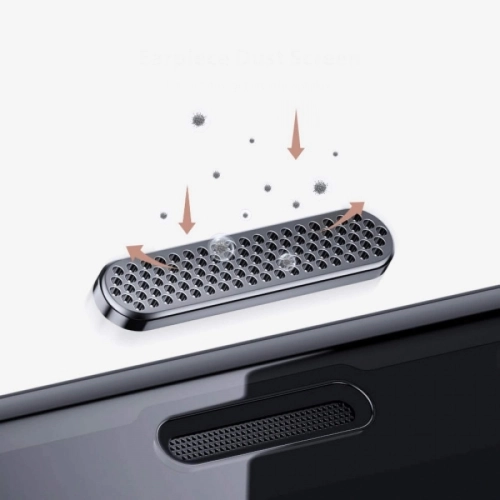 Apple iPhone 11 Kırılmaz Cam Ekran Koruyucu Anti-Dust Ahize Toz Önleyicili
