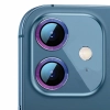 Apple iPhone 12 (6.1) Kamera Lens Koruyucu CL-02 - Renkli