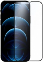 Apple iPhone 13 (6.1) Seramik Tam Kaplayan Mat Ekran Koruyucu - Siyah
