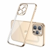 Apple iPhone 13 Pro (6.1) Kılıf Renkli Esnek Kamera Korumalı Silikon G-Box Kapak - Rose Gold