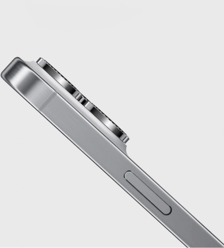 Apple iPhone 13 Pro Casebang Gem Kamera Lens Koruyucu - Gümüş
