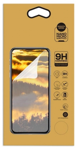 Apple iPhone 14 Plus (6.7) Ekran Koruyucu Gold Nano Esnek Film Kırılmaz - Şeffaf