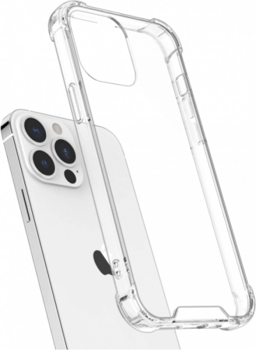 Apple iPhone 14 Pro (6.1) Kılıf Köşe Korumalı Airbag Şeffaf Silikon Anti-Shock
