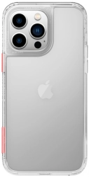 Apple iPhone 14 Pro Kılıf SkinArma Şeffaf Airbag Tasarımlı Saido Kapak - Şeffaf