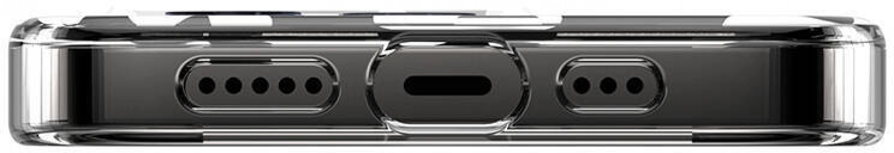 Apple iPhone 14 Pro Magsafe Şarj Özellikli Çift IMD Baskılı Switcheasy Artist-M Fleur Kapak - Gri