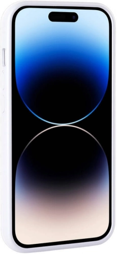 Apple iPhone 14 Pro Max Kılıf Parlak Taşlı Tasarım Zore Pırlanta Kapak - Gri