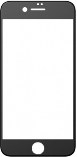 Apple iPhone SE 2 (2020) Kırılmaz Cam Tam Kaplayan EKS Glass Ekran Koruyucu - Siyah