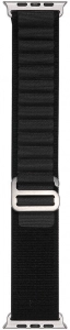 Apple Watch 38mm Zore Band-74 Hasır Kordon - Siyah-Gri