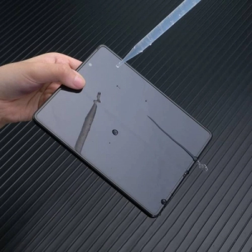 Galaxy Z Flip 3 Zore Hizalama Aparatlı S-Fit Body Ekran Koruyucu - Şeffaf