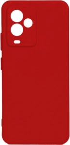 General Mobile GM 24 Pro Kılıf Silikon Mat Esnek Kamera Korumalı Biye Kapak - Kırmızı