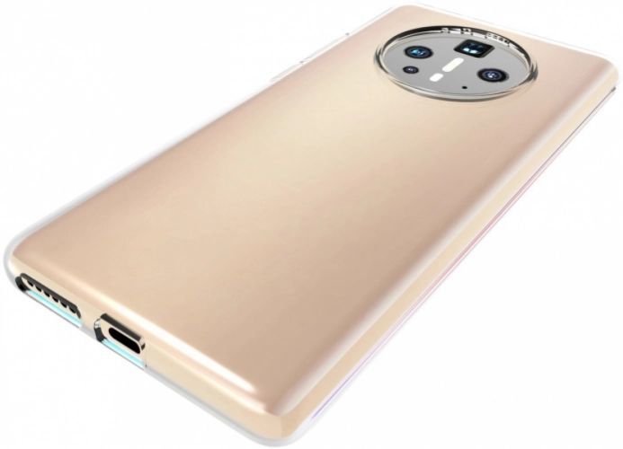 Huawei Mate 40 Pro Kılıf Ultra İnce Esnek Süper Silikon 0.3mm - Şeffaf