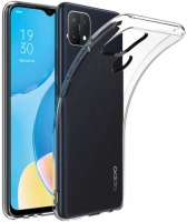 Oppo A15s 5G Kılıf Ultra İnce Esnek Süper Silikon 0.3mm - Şeffaf