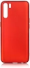 Oppo A91 Kılıf İnce Mat Esnek Silikon - Kırmızı