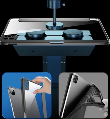Apple iPad Pro 11 inç 2020 Tablet Kılıf Nort Smart Cover Standlı Uyku Modlu Kapak - Mavi