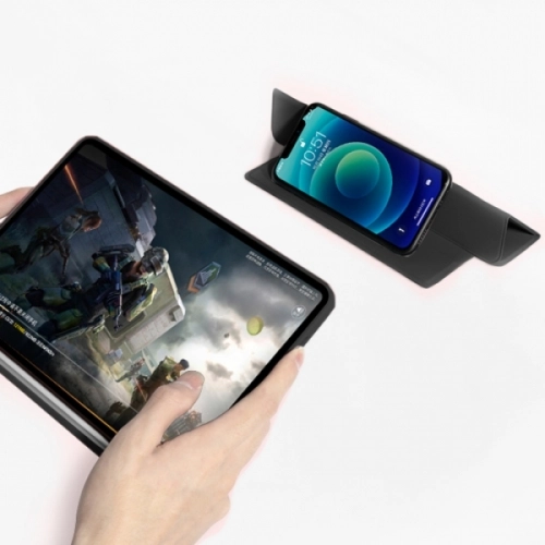 Apple iPad Pro 11 inç 2020 Tablet Kılıf Nort Smart Cover Standlı Uyku Modlu Kapak - Pembe