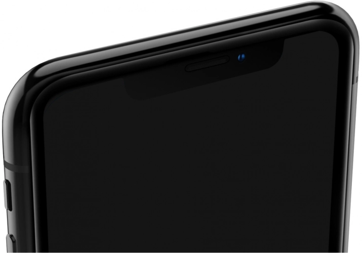 Huawei P30 5D Tam Kapatan Kenarları Kırılmaya Dayanıklı Cam Ekran Koruyucu - Siyah