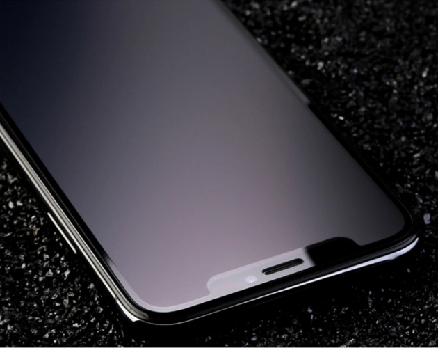 Huawei P30 Ekran Koruyucu Fiber Tam Kaplayan Nano - Siyah