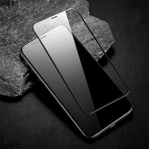 Samsung Galaxy J7 Pro 5D Tam Kapatan Kenarları Kırılmaya Dayanıklı Cam Ekran Koruyucu - Siyah