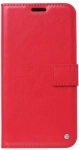 Samsung Galaxy A20s Kılıf Standlı Kartlıklı Cüzdanlı Kapaklı - Kırmızı