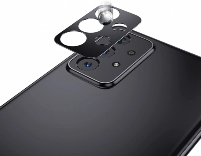 Samsung Galaxy A23 Kamera Lens Koruyucu Film 0.2mm - Siyah