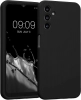 Samsung Galaxy A24 Kılıf Zore Biye Mat Esnek Silikon - Siyah