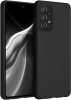 Samsung Galaxy A32 4G Kılıf İnce Mat Esnek Silikon - Siyah