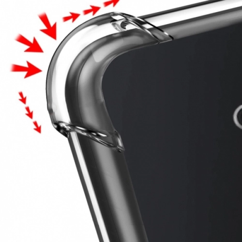Samsung Galaxy A52 Kılıf Köşe Korumalı Airbag Şeffaf Silikon Anti-Shock