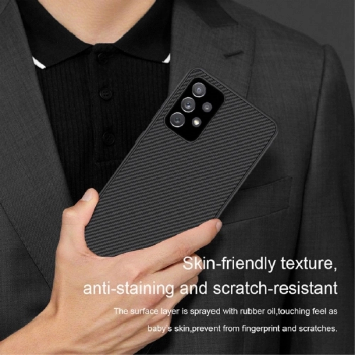 Samsung Galaxy A72 Kılıf Karbon Esnek Kapak Carbonix Silikon