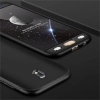 Samsung Galaxy J5 Pro Kılıf 3 Parçalı 360 Tam Korumalı Rubber AYS Kapak  - Siyah