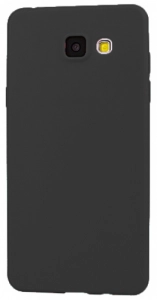 Samsung Galaxy J7 Prime 2 Kılıf İnce Mat Esnek Silikon - Siyah