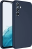 Samsung Galaxy M14 Kılıf İçi Kadife Mat Mara Lansman Silikon Kapak  - Lacivert