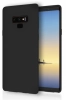 Samsung Galaxy Note 9 Kılıf İnce Mat Esnek Silikon - Siyah