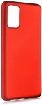 Samsung Galaxy S20 Plus Kılıf İnce Mat Esnek Silikon - Kırmızı