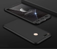 Xiaomi Mi 5X Kılıf 3 Parçalı 360 Tam Korumalı Rubber AYS Kapak  - Siyah