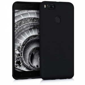Xiaomi Mi 5X Kılıf İnce Mat Esnek Silikon - Siyah