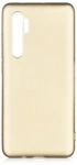 Xiaomi Mi Note 10 Lite Kılıf İnce Mat Esnek Silikon - Gold