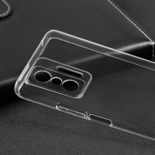 Xiaomi Poco M4 Pro 5G Kılıf Kamera Lens Korumalı İnce Esnek Süper Silikon 0.3mm - Şeffaf