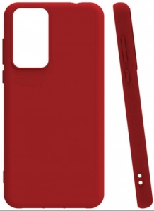 Xiaomi Poco X3 GT Kılıf Zore Biye Mat Esnek Silikon - Kırmızı