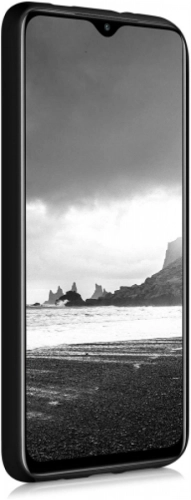 Xiaomi Redmi 9T Kılıf İnce Mat Esnek Silikon - Siyah