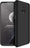 Xiaomi Redmi Note 9 Pro Kılıf 3 Parçalı 360 Tam Korumalı Rubber AYS Kapak - Siyah